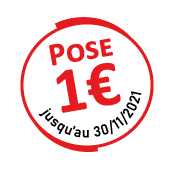 TAMPON- 2 - Pose à 1€ Pose à 1€ jusqu'au 30/11/2021